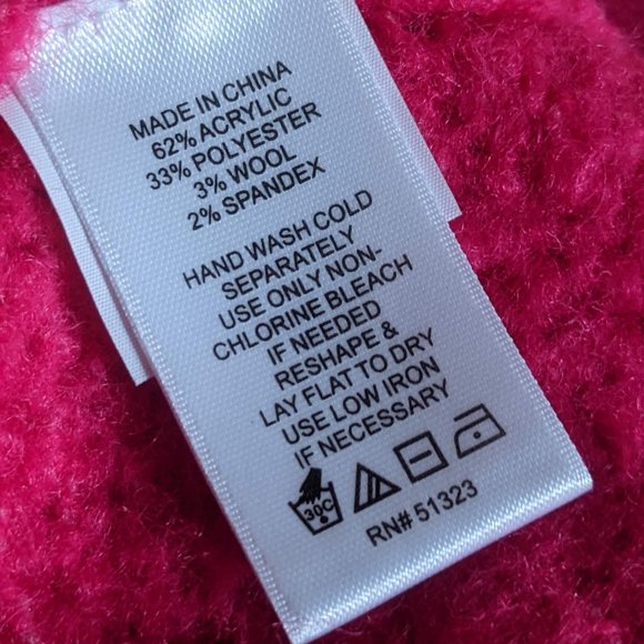 NWT - Barbi Pink Wrap Sweater size 1X - Picture 9 of 11
